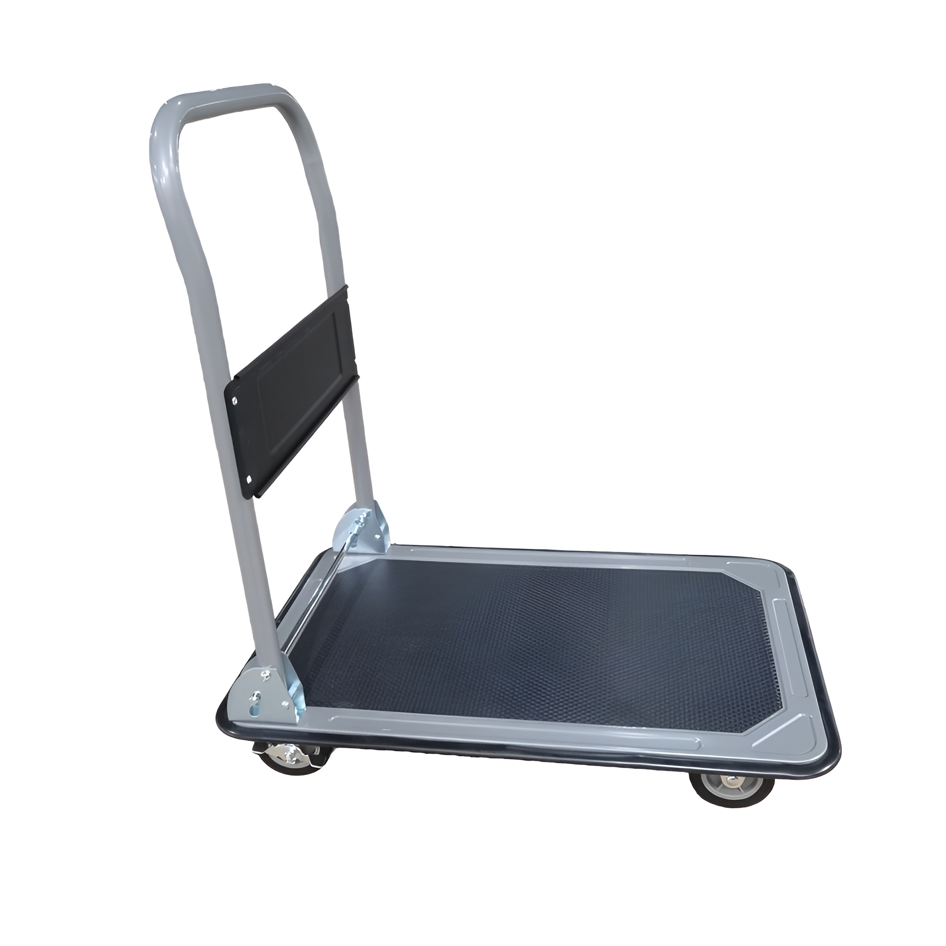 RCT 150 - Тележка платформенная грузовая с резиновым покрытием (нагрузка 150 кг, 730х470 мм, платформа - сталь)