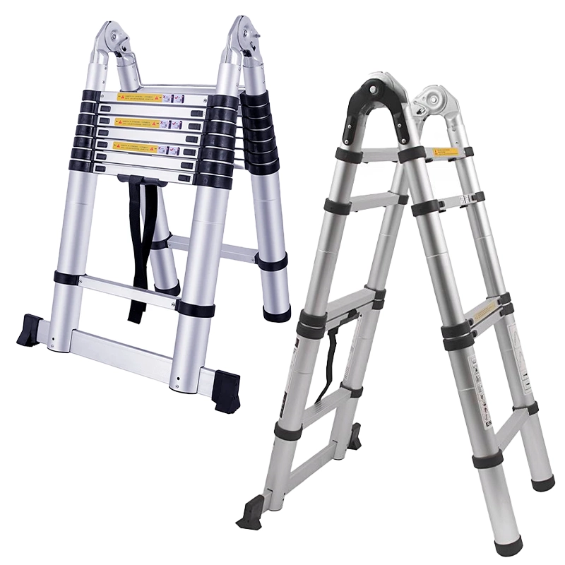 Лестница-стремянка телескопич. 2.2м/4.4м