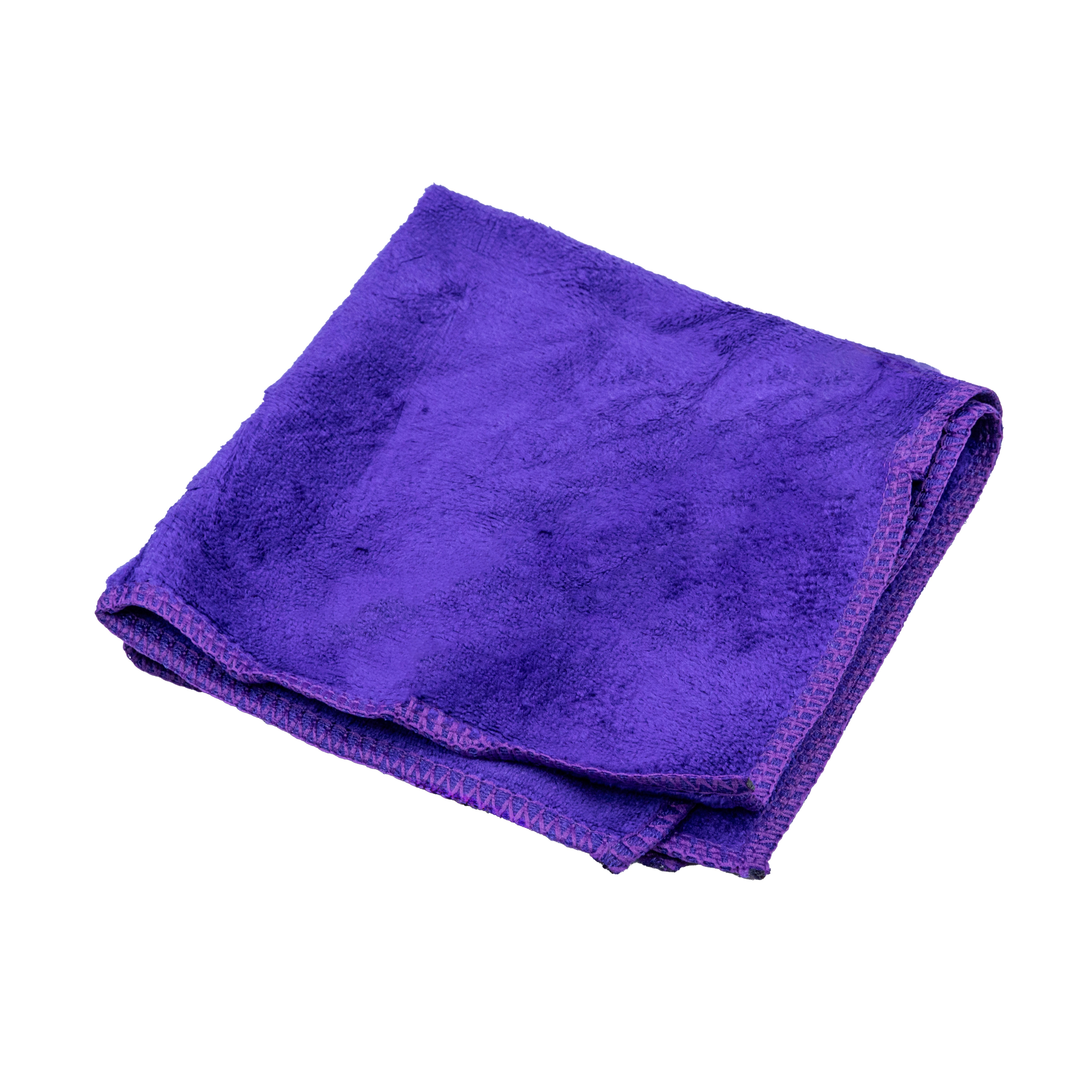 Салфетка из микрофибры пушистая , размер 30x30см, плотность 380г/м2, цвет фиолетовый - AS380P3030