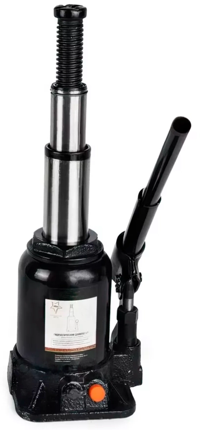 Домкрат двухштоковый гидравлический бутылочный 6 т