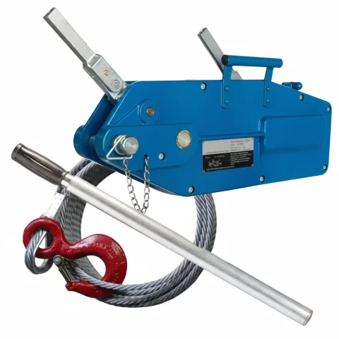 Лебедка ручная рычажная тросовая МТМ 3,2т 100м
