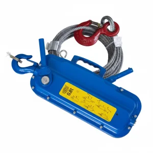 Лебедка ручная рычажная тросовая (Чехия) МТМ 0,8т 12м